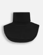Coccodrillo Детски кръгъл шал в черно с изчистен дизайн BASIC ACCESSORIES