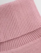 Coccodrillo Детски кръгъл шал в розово с изчистен дизайн BASIC ACCESSORIES
