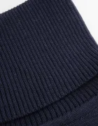Coccodrillo Детски кръгъл шал в тъмносиньо с изчистен дизайн BASIC ACCESSORIES