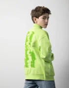 Coccodrillo Детски памучен суичър