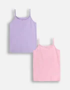 Coccodrillo Детски топ (2 броя) в розово BASIC UNDERWEAR