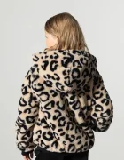 Coccodrillo двустранно яке за деца бежово OUTERWEAR GIRL JUNIOR
