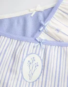 Coccodrillo класически бикини за деца от памук с еластан 3 броя сини PANTS