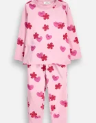 Coccodrillo пижама от две части за деца от памук розова PYJAMAS