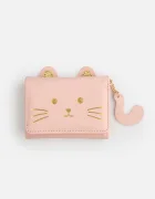 Coccodrillo портфейл за деца от имитация на кожа розов ACCESSORIES