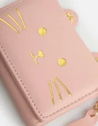 Coccodrillo портфейл за деца от имитация на кожа розов ACCESSORIES