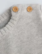 Coccodrillo пуловер за деца с памук сив FRIENDS FOREVER BOY NEWBORN
