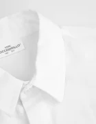 Coccodrillo Риза за деца от памук бяла с изчистена шарка ELEGANT JUNIOR BOY