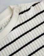 Coccodrillo спортен комплект анцуг за бебе от памук бежов SMALL WONDER UNISEX NEWBORN