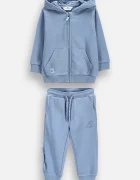 Coccodrillo спортен комплект анцуг за деца с памук син MAMA BOY NEWBORN