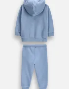 Coccodrillo спортен комплект анцуг за деца с памук син MAMA BOY NEWBORN