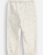 Coccodrillo спортен панталон за бебе с памук бежов със стандартна талия SMALL WONDER UNISEX NEWBORN
