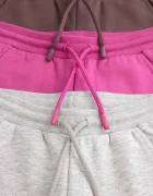 Coccodrillo спортен панталон за деца с памук сив EVERYDAY GIRL A