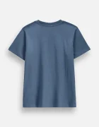 Coccodrillo тениска за деца от памук синя EVERYDAY BOY A