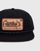 Columbia Шапка с козирка Ratchet Strap в черно с апликация 2070981