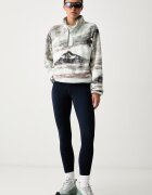Columbia спортен суичър дамски Helvetia зелен 2098501