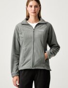 Columbia спортен суичър дамски от полар Benton Springs зелен 1372111