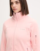 Columbia Спортен суичър Fast Trek II в червено с изчистен дизайн 1465351