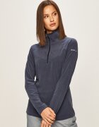 Columbia Спортен суичър Glacial в синьо с изчистен дизайн 1802201