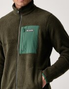 Columbia спортен суичър мъжки от полар Jasper зелен 2142421