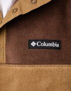 Columbia спортен суичър мъжки Steens Mountain Half Snap кафяв 2097721