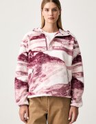 Columbia спортен суичър от полар Helvetia розов 2098481