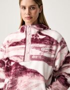 Columbia спортен суичър от полар Helvetia розов 2098481