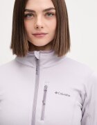 Columbia Суичър за спортове на открито Essential Hike в лилаво с принт 2136233