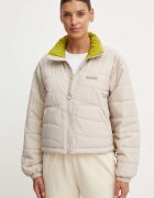 Columbia Яке Wallowa Insulated в сиво преходен модел с уголемена кройка 2090751