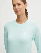 Compressport Блуза с дълги ръкави за бягане Performance в тюркоазено ATSW4955
