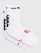 Compressport спортни чорапи Pro Racing v4.0 бели XU00046B5