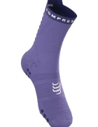 Compressport спортни чорапи Pro Racing v4.0 виолетови XU00048B