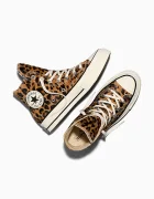 Converse Chuck 70 HI високи кецове дамски от кожа бежови високи A19169C
