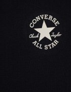 Converse Детски клин в черно с апликация