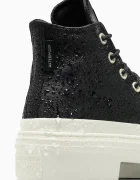 Converse Кожени кецове Chuck Taylor All Star Lugged Heel в черно A12328C