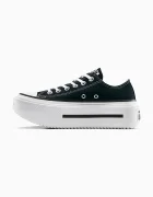 Converse Ниски кецове Chuck Taylor All Star Lift Double Stack в черно A15490C