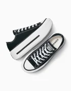 Converse Ниски кецове Chuck Taylor All Star Lift Double Stack в черно A15490C