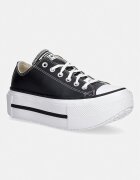 Converse Ниски кецове Ctas Double Stack в черно A19244C
