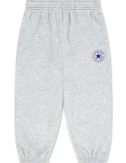 Converse спортен панталон за деца с памук сив със стандартна талия 9CJ626