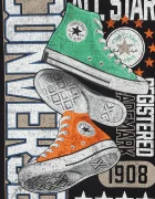 Converse тениска за деца от памук черна 9CJ886