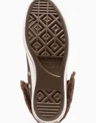 Converse Високи кецове Chuck Taylor All Star Star Fold Over Lift в кафяво A15230C