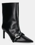 coperni Кожени боти Ankle Heeled Belt Boots
