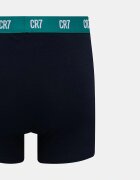 CR7 Cristiano Ronaldo прилепнали боксерки мъжки от памук с еластан 3 броя тъмносини 8100-49-2788