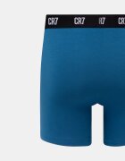 CR7 Cristiano Ronaldo прилепнали боксерки мъжки от памук с еластан 4 броя сиви 8104-49-2510