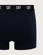 CR7 Cristiano Ronaldo прилепнали боксерки мъжки от памук с еластан 5 броя сиви 8123-49-2419