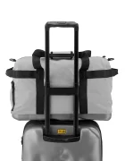 Crash Baggage чанта HARD WEEKENDER 30x49x23 cm сребърна CB316