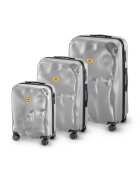 Crash Baggage твърд куфар ICON Small size 55x40x22 cm сив CB161