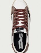 CRIME LONDON DECONSTRUCTED маратонки мъжки от кожа бели 10074AA9
