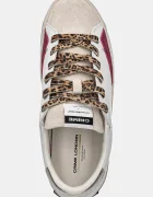 CRIME LONDON Кожени маратонки DISTRESSED в бяло 25000AA8
