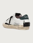CRIME LONDON x PLAYBOY DECONSTRUCTED маратонки мъжки от кожа бели 77110AA9